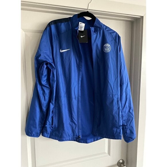 Paris‎ Saint Germain Windbreaker Blue Jacket - Picture 2 of 12